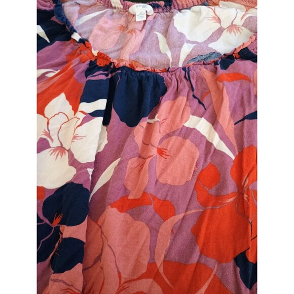 Terra & Sky Women's Plus Size Woven Top Smocked‎ Cuffs Size 3X - Picture 7 of 7